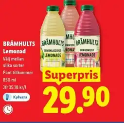 Lidl BRAMHULTS Lemonad erbjuda
