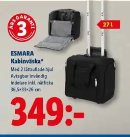 Lidl ESMARA Kabinväska erbjuda