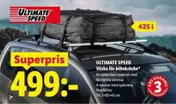 Lidl ULTIMATE SPEED Väska för biltakräcke erbjuda