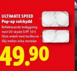 Lidl ULTIMATE SPEED Pop-up solskydd erbjuda