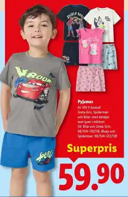 Lidl Pyjamas erbjuda