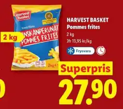 Lidl HARVEST BASKET Pommes frites erbjuda