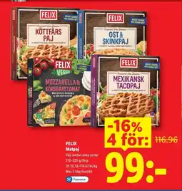 Lidl FELIX Matpaj erbjuda
