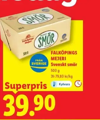 FALKÖPINGS MEJERI Svenskt smör