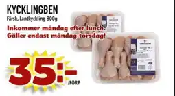 Matdax Kycklingben erbjuda