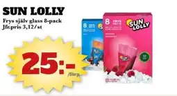 Bonum Matmarknad Sun lolly erbjuda