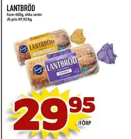 Bonum Matmarknad Lantbröd erbjuda