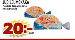 Bonum Matmarknad Jubileumskaka erbjuda