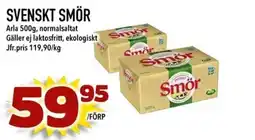 Bonum Matmarknad Svenskt smör erbjuda