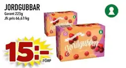 Bonum Matmarknad Jordgubbar erbjuda