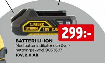 Jem&Fix Batteri li-ion erbjuda