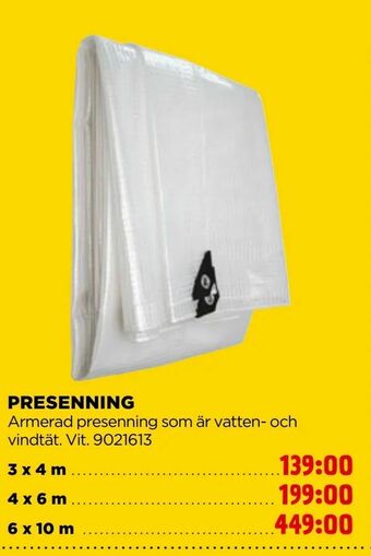 Jem&Fix Presenning erbjuda