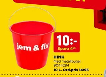 Jem&Fix Hink erbjuda