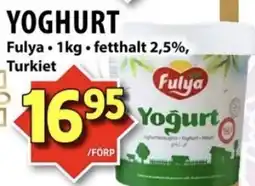 Matvärlden Tensta Fulya yoghurt erbjuda
