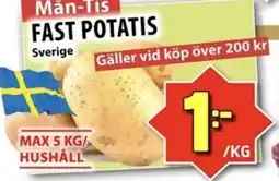 Matvärlden Tensta Fast potatis erbjuda