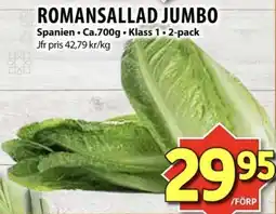 Matvärlden Tensta Romansallad jumbo erbjuda
