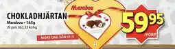 Matvärlden Tensta Marabou Chokladhjärtan erbjuda