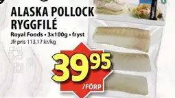 Matvärlden Tensta Alaska pollock ryggfilé erbjuda