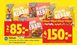 ICA Kvantum SCHYSST KÄK Kebab erbjuda