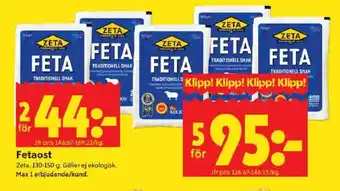 ZETA Fetaost