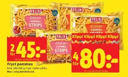 ICA Kvantum FELIX Fryst pommes erbjuda