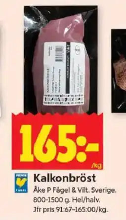 ICA Kvantum Kalkonbröst erbjuda