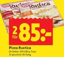 ICA Kvantum DR. OETKER Pizza rustica erbjuda