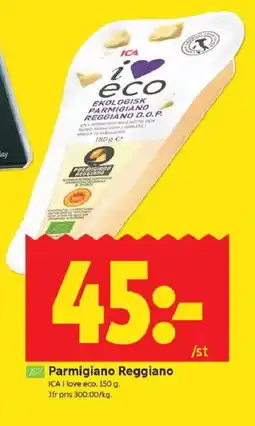 ICA Kvantum ICA Parmigiano reggiano erbjuda