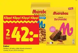 ICA Kvantum MARABOU Kakor erbjuda