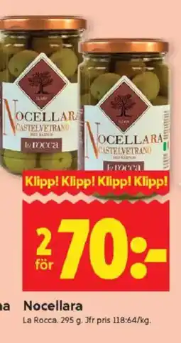 ICA Kvantum LA ROCCA Nocellara erbjuda