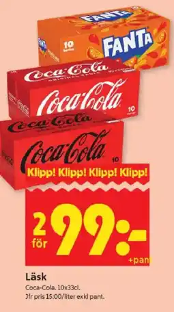ICA Kvantum Läsk erbjuda