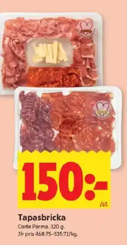 ICA Kvantum Tapasbricka erbjuda