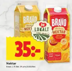 ICA Kvantum BRAVO Nektar erbjuda