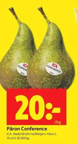 ICA Kvantum ICA Päron conference erbjuda