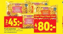 ICA Kvantum FELIX Fryst pommes erbjuda