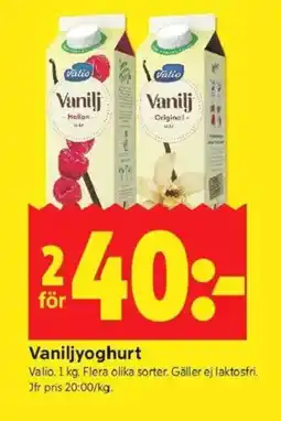 ICA Kvantum VALIO Vaniljyoghurt erbjuda
