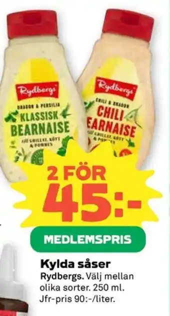 RYDBERGS Kylda såser