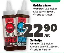 Coop JOHNNY'S Grillolja erbjuda