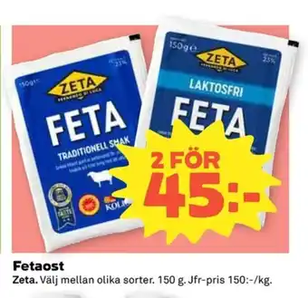 ZETA Fetaost