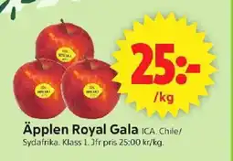 ICA Supermarket ICA Äpplen royal gala erbjuda