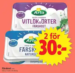 ICA Supermarket ARLA Färskost erbjuda