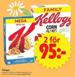 ICA Supermarket KELLOGG'S Flingor erbjuda