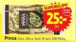ICA Supermarket ZETA Pinsa erbjuda