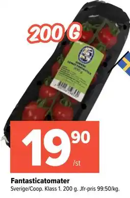 Coop Extra Fantasticatomater erbjuda