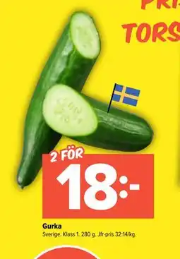 Coop Extra Gurka erbjuda