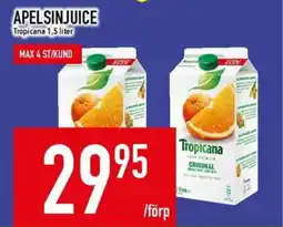 Matdax TROPICANA Apelsinjuice erbjuda