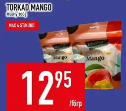 Matdax MUSHY Torkad mango erbjuda