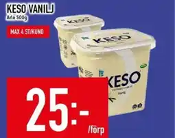 Matdax ARLA Keso vanilj erbjuda