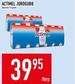 Matdax DANONE Actimel jordgubb erbjuda
