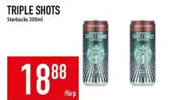 Matdax STARBUCKS Triple shots erbjuda